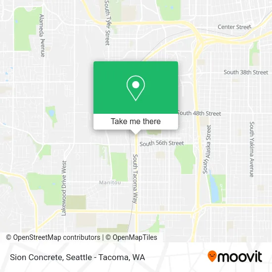 Sion Concrete map