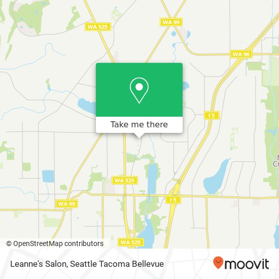 Leanne's Salon map