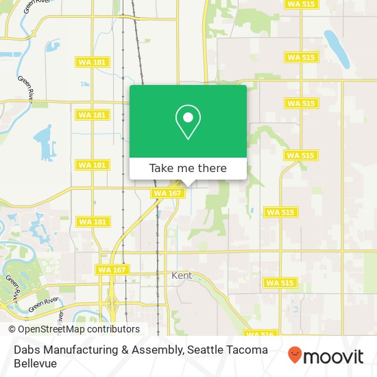 Mapa de Dabs Manufacturing & Assembly