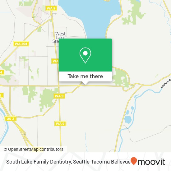 Mapa de South Lake Family Dentistry