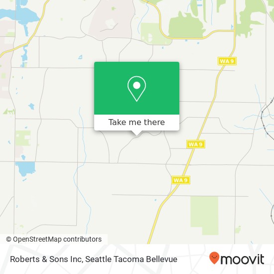 Roberts & Sons Inc map