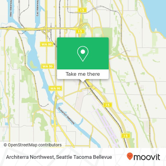 Architerra Northwest map