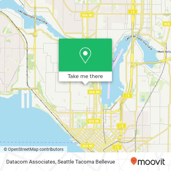 Datacom Associates map