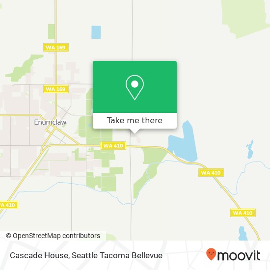 Cascade House map
