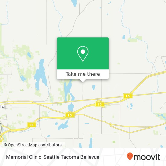 Memorial Clinic map