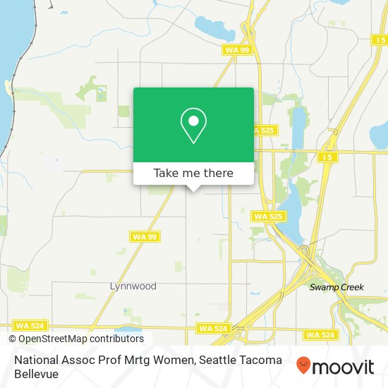 National Assoc Prof Mrtg Women map