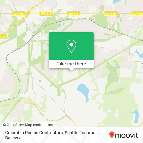 Mapa de Columbia Pacific Contractors