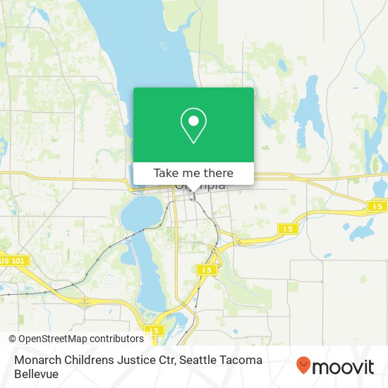 Monarch Childrens Justice Ctr map