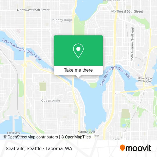 Seatrails map