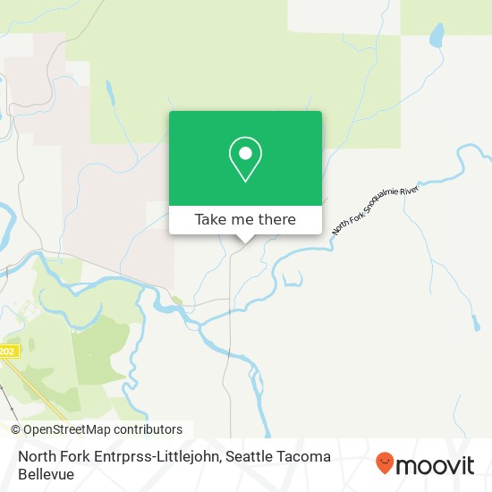 North Fork Entrprss-Littlejohn map