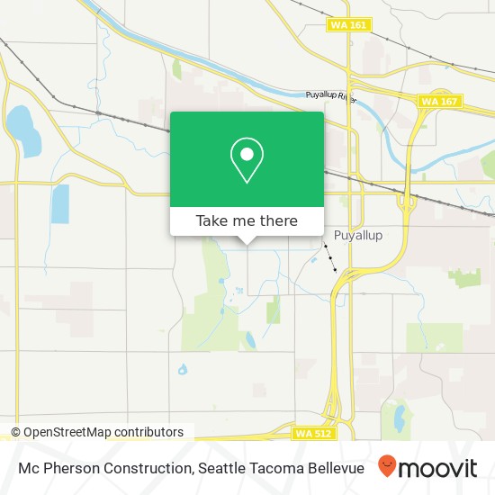 Mc Pherson Construction map