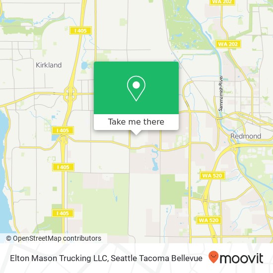 Elton Mason Trucking LLC map