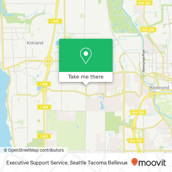 Executive Support Service map