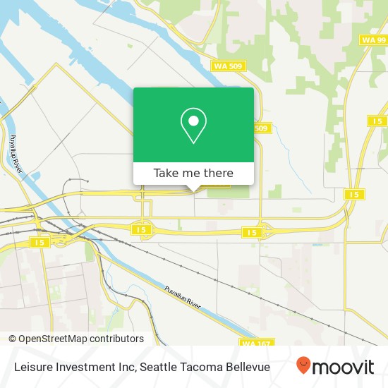 Leisure Investment Inc map