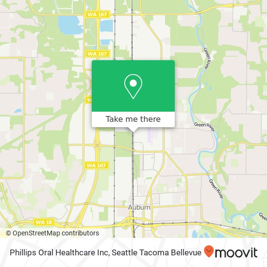 Phillips Oral Healthcare Inc map
