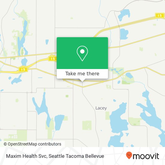 Maxim Health Svc map