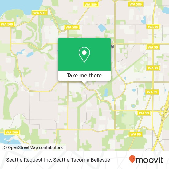 Seattle Request Inc map