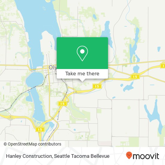 Hanley Construction map