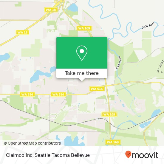 Claimco Inc map