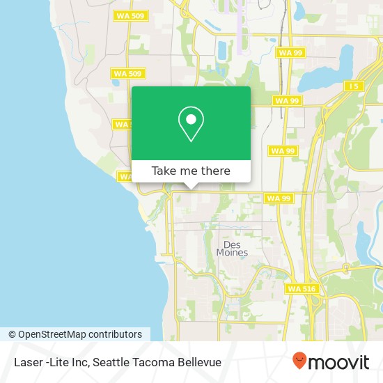 Laser -Lite Inc map