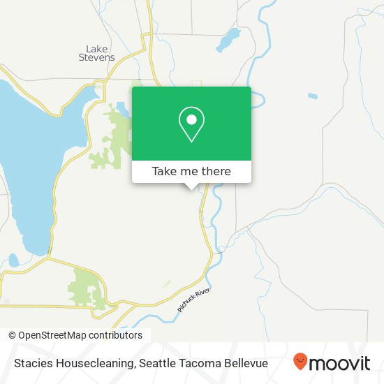 Stacies Housecleaning map