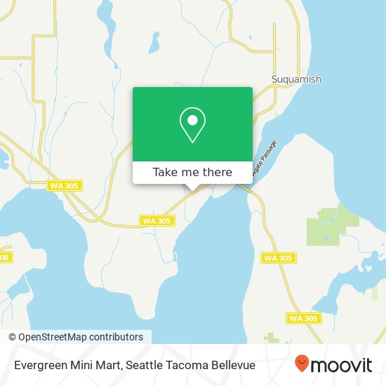 Evergreen Mini Mart map