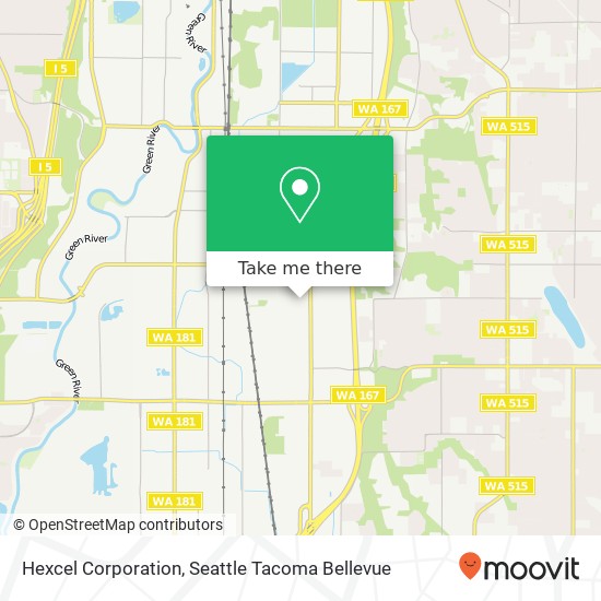 Hexcel Corporation map