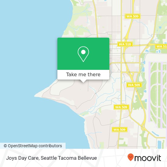 Joys Day Care map