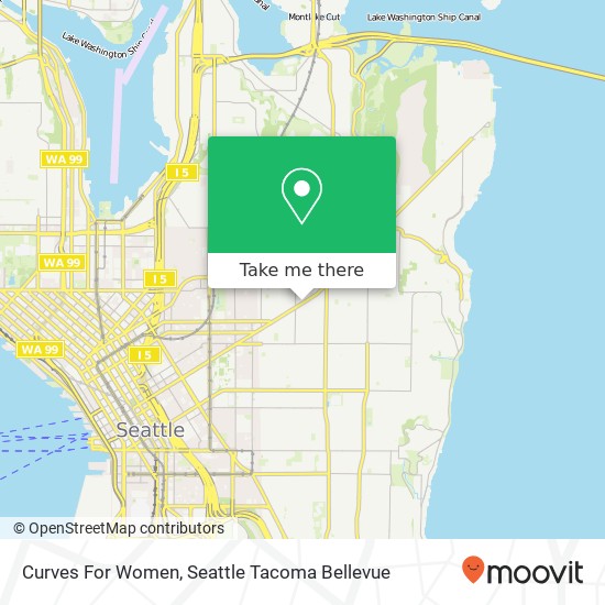 Curves For Women map