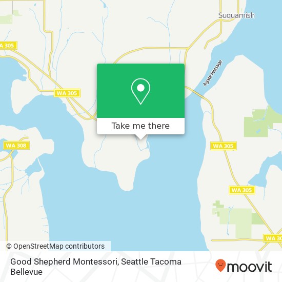 Good Shepherd Montessori map