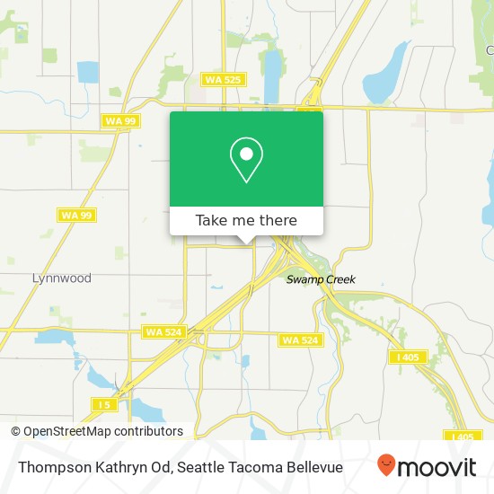 Thompson Kathryn Od map