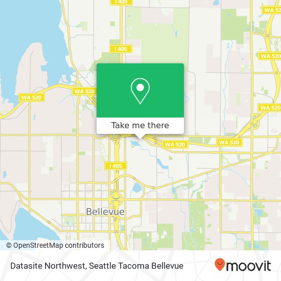 Mapa de Datasite Northwest