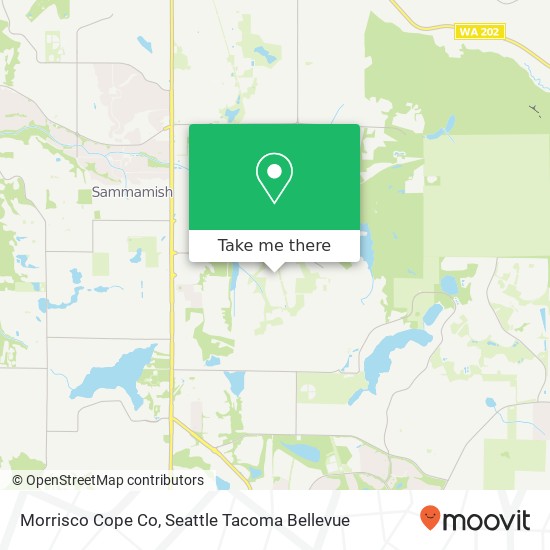 Mapa de Morrisco Cope Co