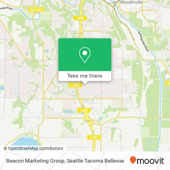 Beacon Marketing Group map