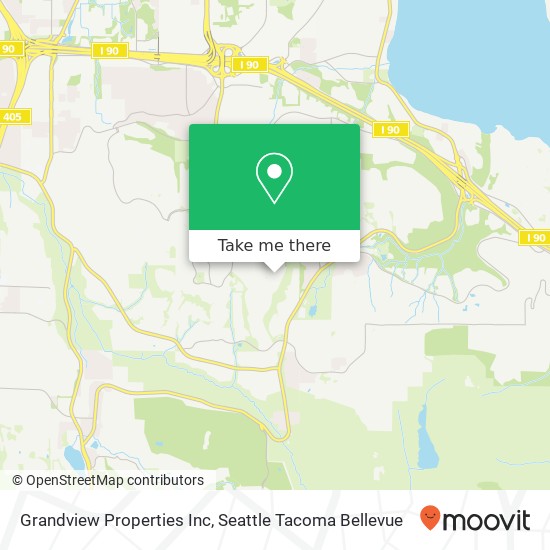 Grandview Properties Inc map