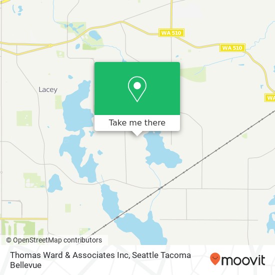 Mapa de Thomas Ward & Associates Inc