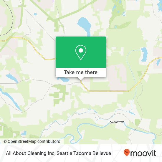 All About Cleaning Inc map