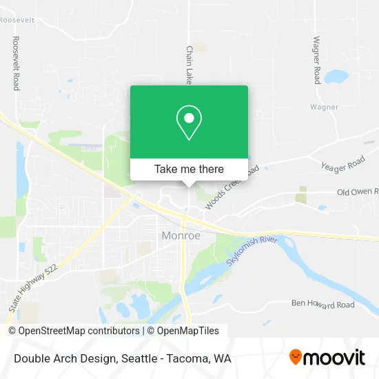 Mapa de Double Arch Design