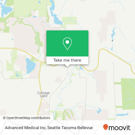 Mapa de Advanced Medical Inc