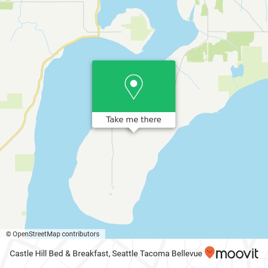 Castle Hill Bed & Breakfast map