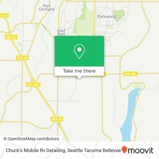 Mapa de Chuck's Mobile Rv Detailing