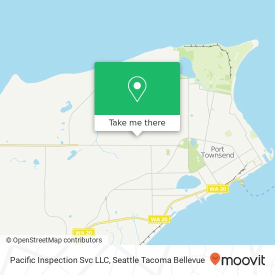 Pacific Inspection Svc LLC map