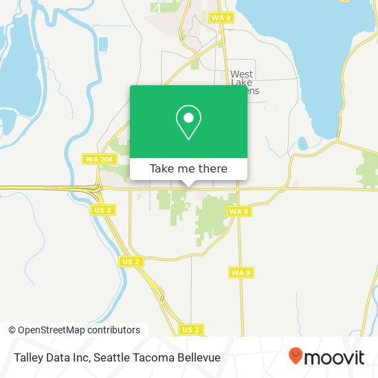 Talley Data Inc map