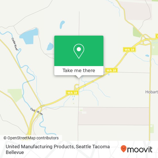 Mapa de United Manufacturing Products