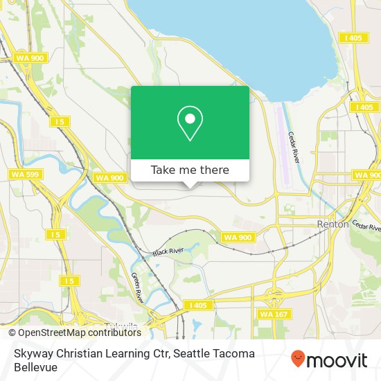 Skyway Christian Learning Ctr map