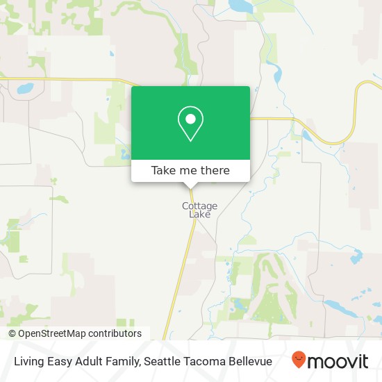 Mapa de Living Easy Adult Family