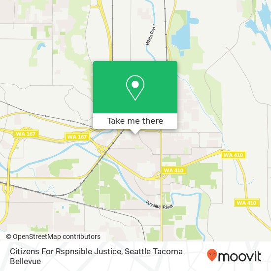 Citizens For Rspnsible Justice map