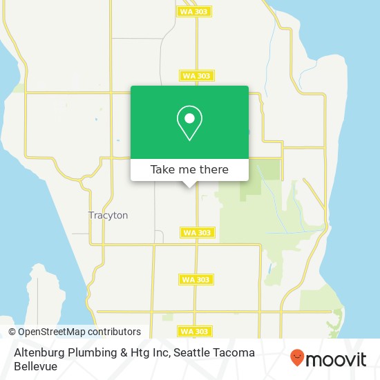 Mapa de Altenburg Plumbing & Htg Inc