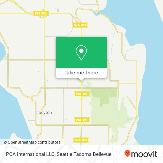 Mapa de PCA International LLC