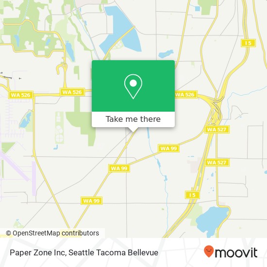Mapa de Paper Zone Inc
